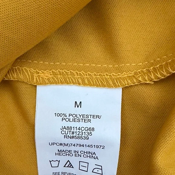 Speechless Women’s Yellow Polyester Loose Fit Long Sleeve Dress Size M - Picture 5 of 10